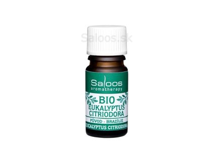 8232 saloos eukalyptus citriodora bio esencialny olej 5 ml