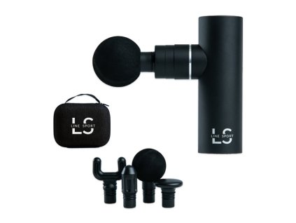 mini massage gun line sport zestaw