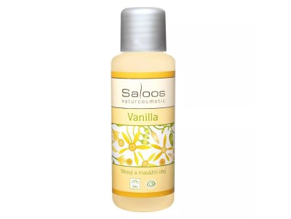 SALOOS - Pleťový a telový masážny olej Vanilla, 50 ml