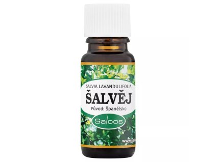 SALOOS - Éterický olej 100% Šalvia Španielsko