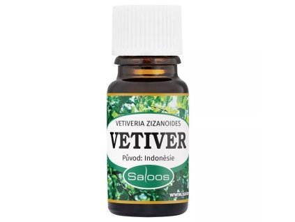 SALOOS - Éterický olej 100% Vetiver Indonézia