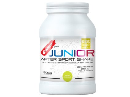 JUNIOR AFTER SPORT SHAKE 1500g, banán