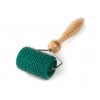 LYAPKO viacihlový aplikačný valček s masážnymi hrotmi univerzálny 3,5 (Farba Zelená)