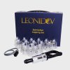 banki prozniowe w walizce leonidov–zestaw 17 sztuk