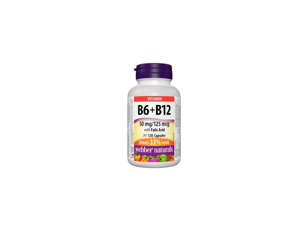Vitamín B6 + B12 + Kyselina listová