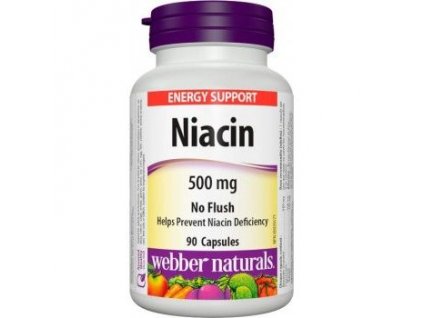Vitamín B3 - Niacín 500mg