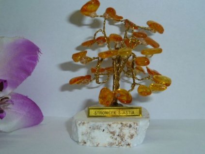 Stromček šťastia JANTÁR R0