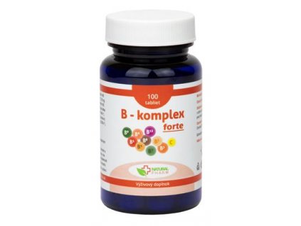 Vitamín B-komplex forte tablety 100ks