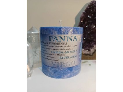 Panna - sviečka k znameniu zverokruhu z palmového vosku