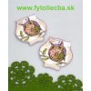Podtácka Sova Evička 11 x 10,5 cm