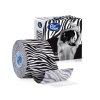 curetape classic art kinesiology tape product zebra printed pattern design 5cm x 5m 1 single roll lr image