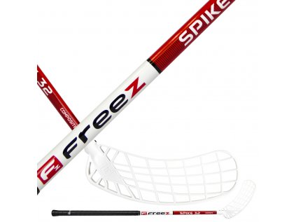 Floorball stick Freez SPIKE 32 red