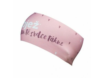 Čelenka BJEŽ  ACTIVE HEART pink