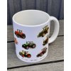 tazza con trattori