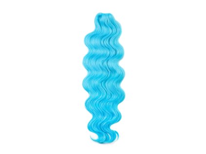 Vlnitý Kanekalon Ariel Body - BLUE