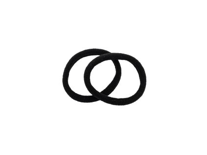 Gumičky 50ks černé