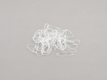 Gumičky mini mix 1000ks průhledné