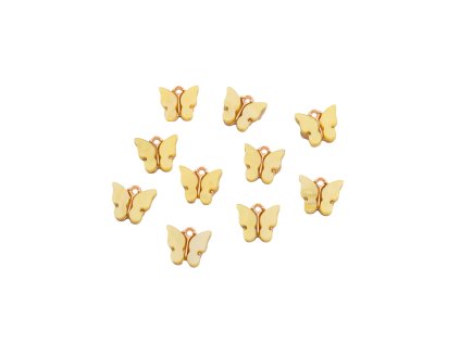 Motýlci 10ks žlutá