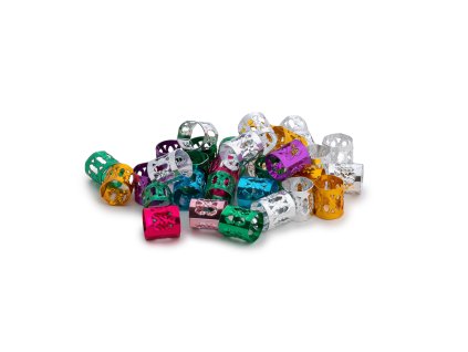 Vlasová ozdoba 50ks MIX