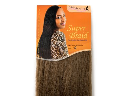 100% Jumbo Braid Kanekalon Super Braid - 10