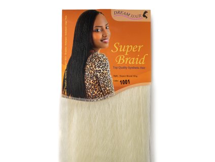 100% Jumbo Braid Kanekalon Super Braid - 1001
