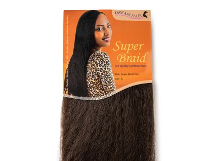 100% Jumbo Braid Kanekalon Super Braid - 6
