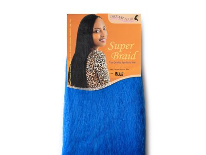 100% Jumbo Braid Kanekalon Super Braid - BLUE