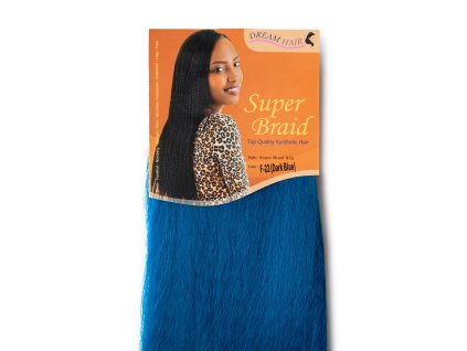 100% Jumbo Braid Kanekalon Super Braid - F22 DARK BLUE