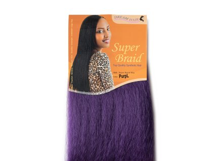 100% Jumbo Braid Kanekalon Super Braid - PURPLE