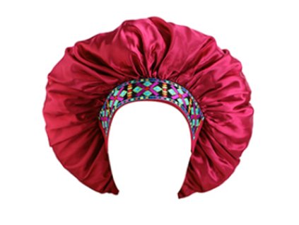 Červená čepice na spaní- velká