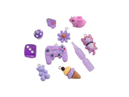 Dětské ozdoby 10ks