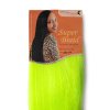 100% Jumbo Braid Kanekalon Super Braid - F25 NEON YELLOW