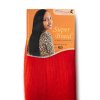 100% Jumbo Braid Kanekalon Super Braid - RED