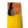 100% Jumbo Braid Kanekalon Super Braid - YELLOW