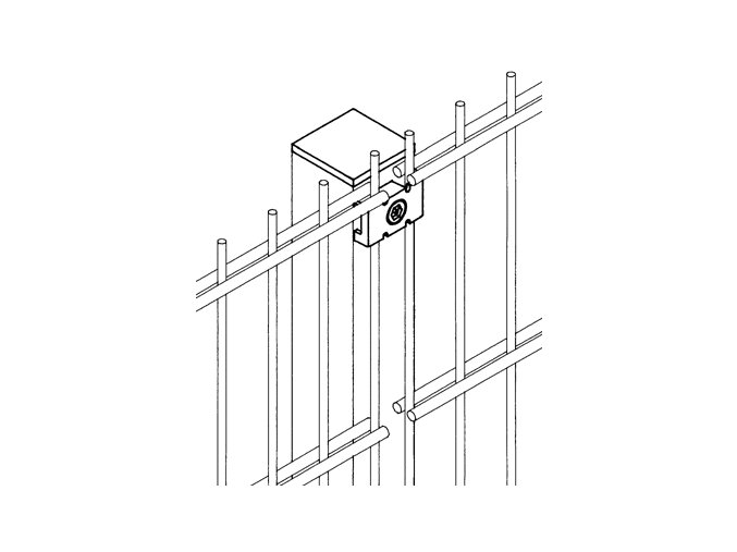 Plotový panel 2D Zn, výška 1830 mm