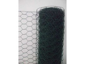 Pletivo šestihranné králičí poplastované, oko 20 mm