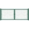 Brána dvoukřídlá STANDARD výška 100 cm / 360 cm, FAB zelená