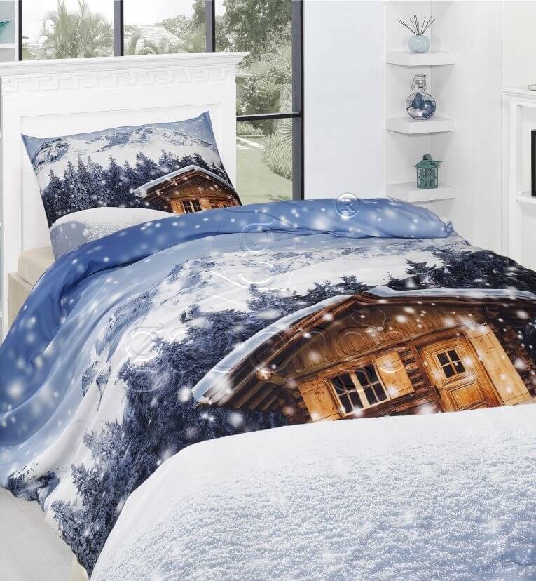 Šťastné, veselé, flanelové, nielen vianočné obliečky