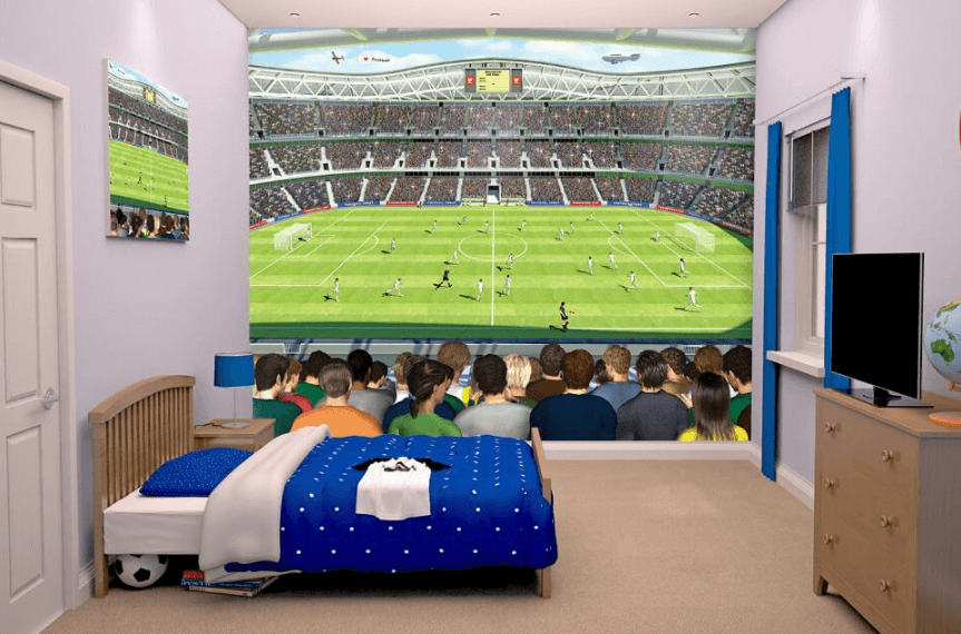 Detská izba pre futbalistu