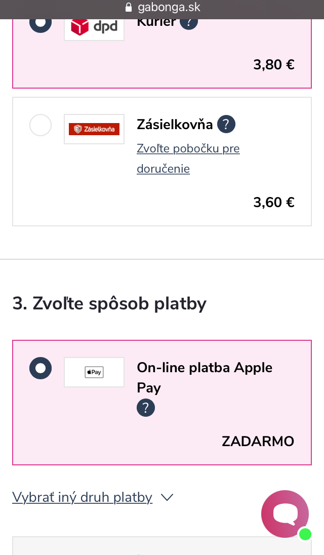 apple pay na gabonga.sk