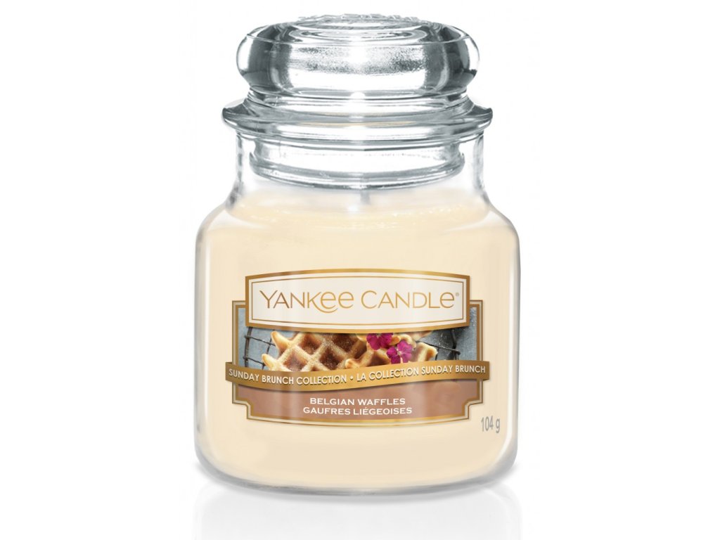 Vonná sviečka Yankee Candle - Belgian waffles
