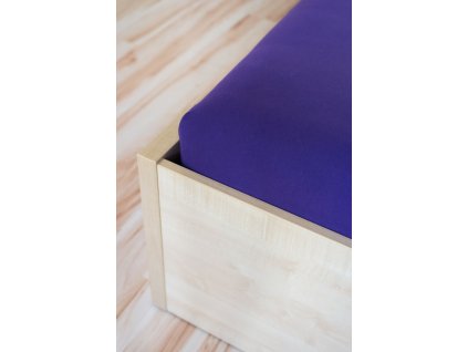 napinacia postelna plachta jersey violet 460 gabonga