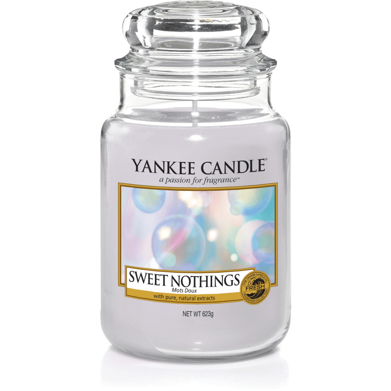 Vonná sviečka Yankee Candle - Sweet nothings Veľkosť sviečky: Veľká