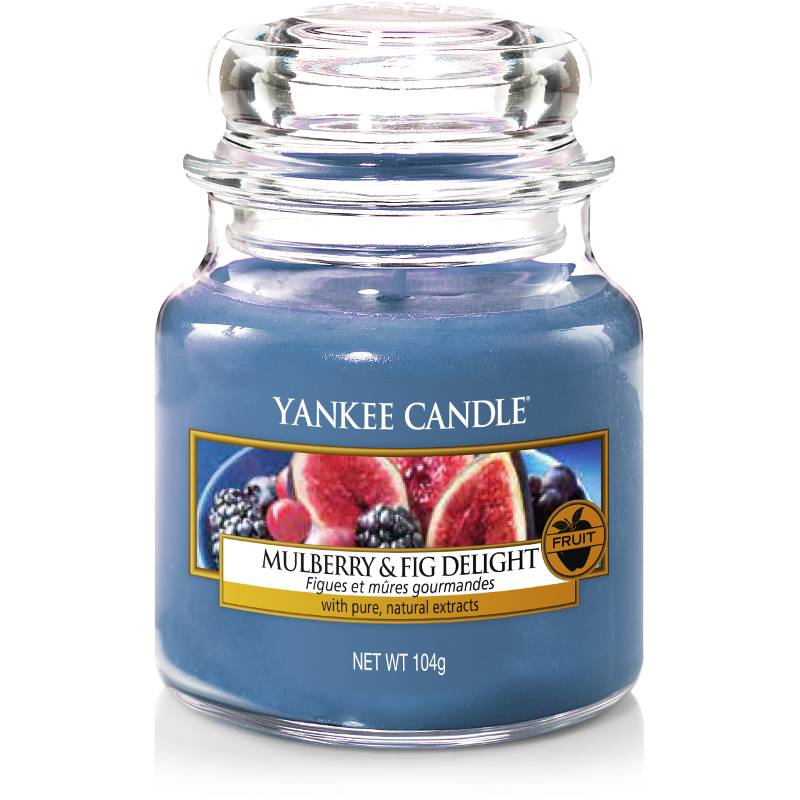 Vonná sviečka Yankee Candle - Mulberry & Fig delight Veľkosť: Malá