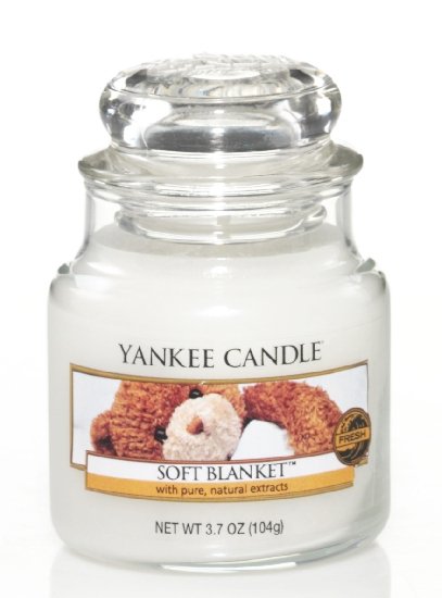 Vonná sviečka Yankee Candle - Soft blanket Veľkosť sviečky: Malá