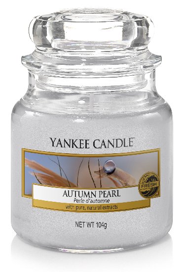 Vonná sviečka Yankee Candle - Autumn pearl Veľkosť sviečky: Malá
