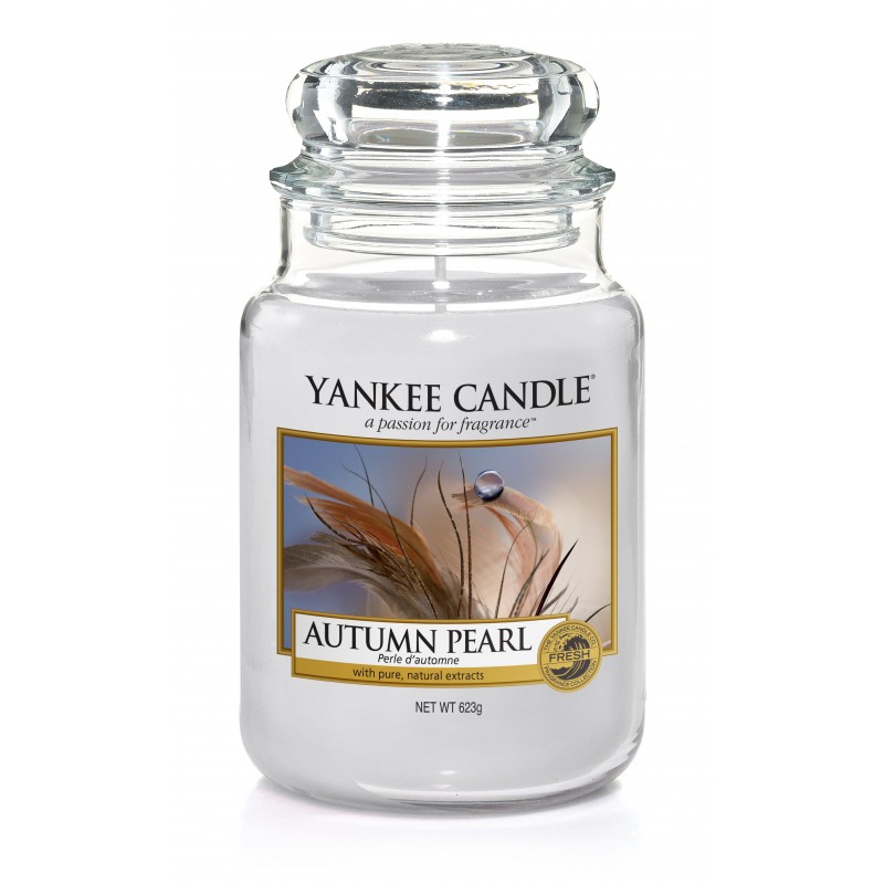 Vonná sviečka Yankee Candle - Autumn pearl Veľkosť sviečky: Veľká