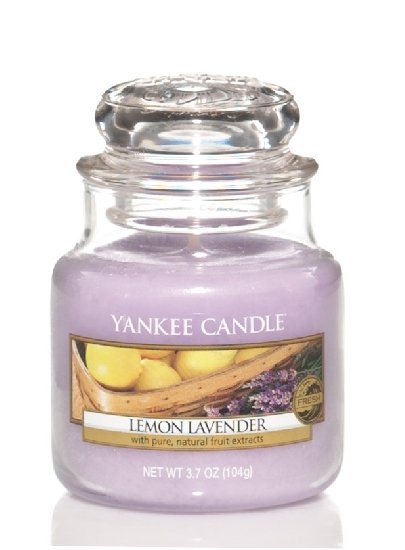 Vonná sviečka Yankee Candle - Lemon lavander Veľkosť sviečky: Malá