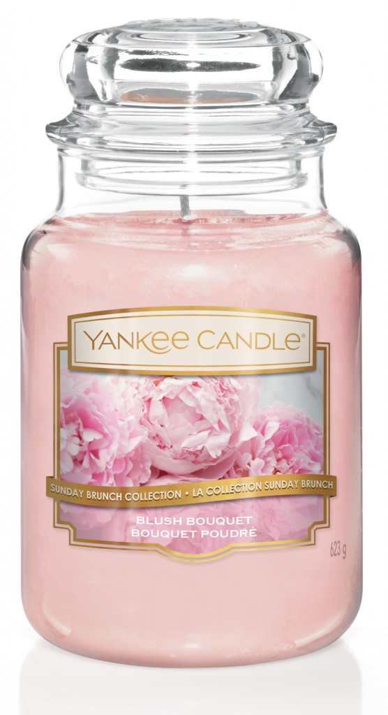 Vonná sviečka Yankee Candle - Blush bouquet Veľkosť sviečky: Veľká