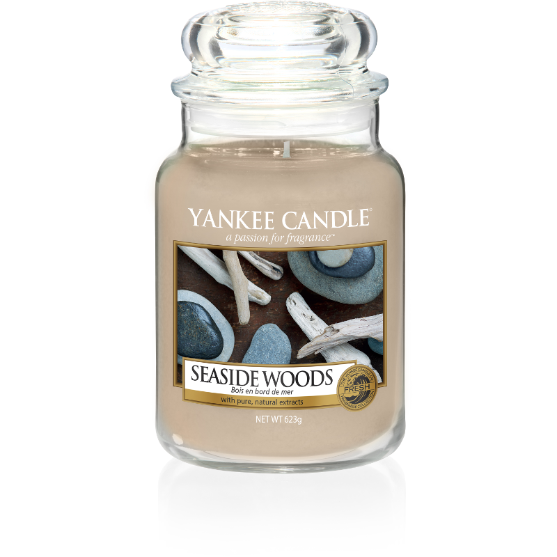 Vonná sviečka Yankee Candle - Seaside woods Veľkosť sviečky: Veľká